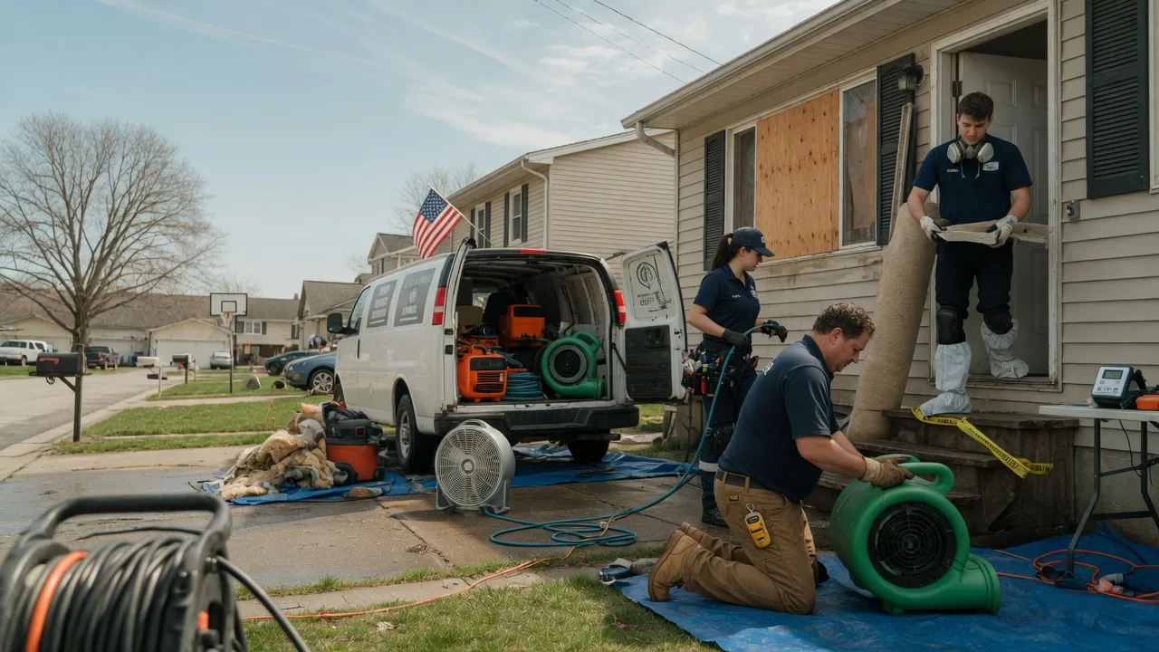 Water Damage Restoration in Blain, PA near me